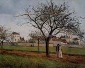 卡米耶 毕沙罗 : The House of Pere Gallien, Pontoise